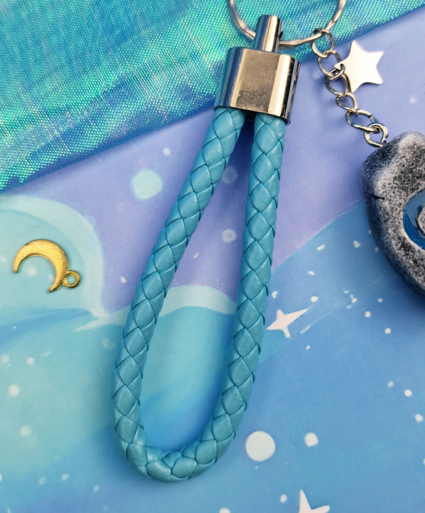 Hearthstone Glow Keyring: Warcraft Fantasy Gift