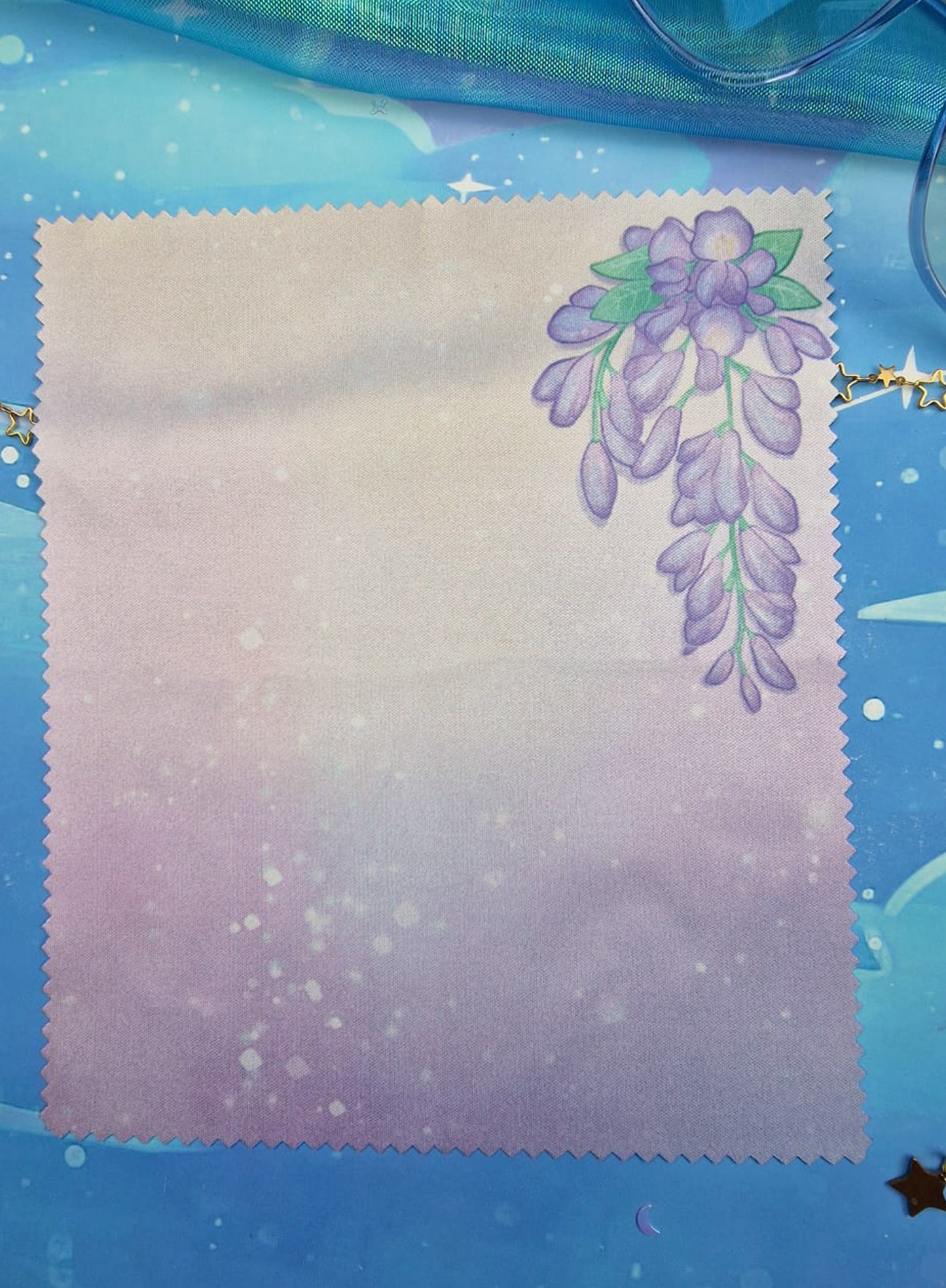 Wisteria | Cleaning Cloth Lens Cloth | Screen Wipe | Dusk | Glasses Cleaner | Anti-Fingerprint Cloth | Microfiber Cloth