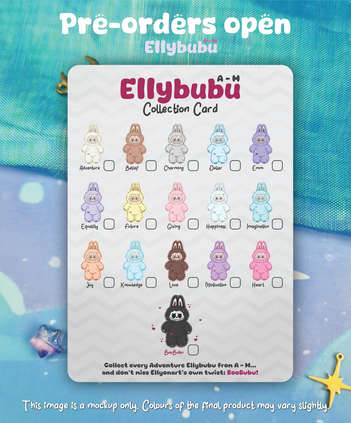 PRE-ORDER: Imagination Ellybubu Holographic Sticker