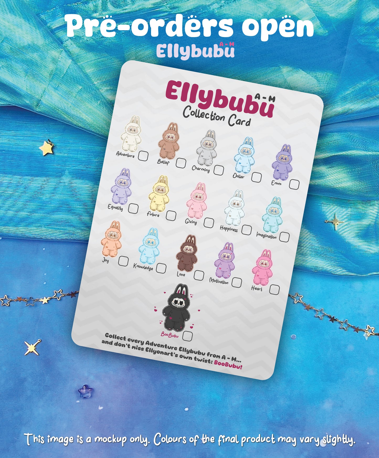 PRE-ORDER: Imagination Ellybubu Holographic Sticker