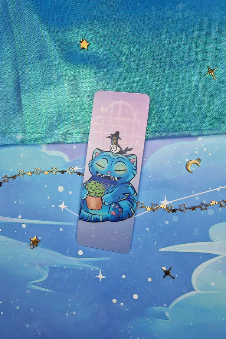 Tiger & Crow 3D Lenticular Bookmark | Kpop Demon Hunter Fanart | Derpy Tiger | Crow Bookmark | Kpop Anime Bookmark Gift