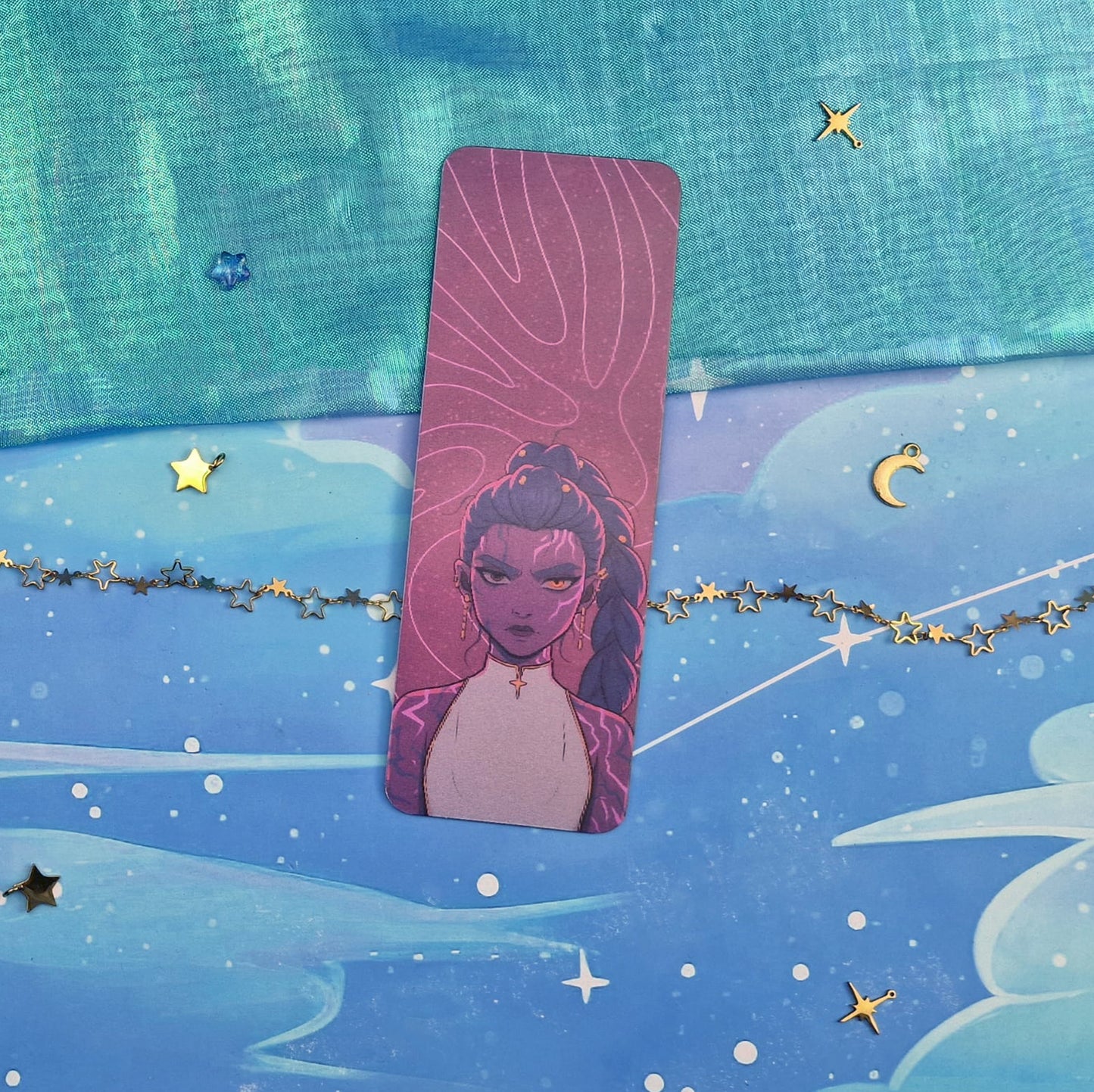 Rumi 3D Lenticular Bookmark: Kpop Demon Hunters Fanart
