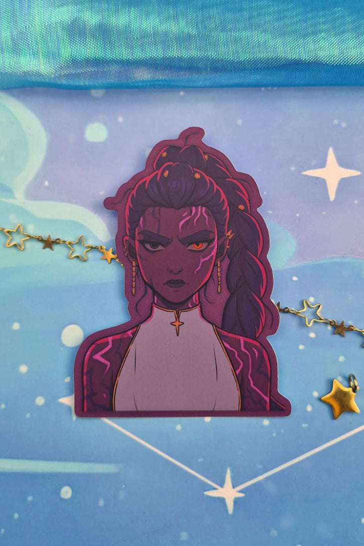 Rumi Holographic Sticker: Light & Demon Form