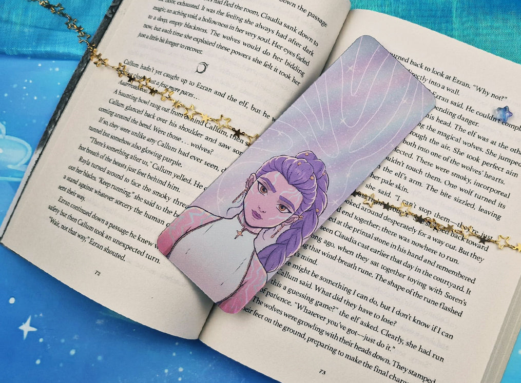 Rumi 3D Lenticular Bookmark: Kpop Demon Hunters Fanart