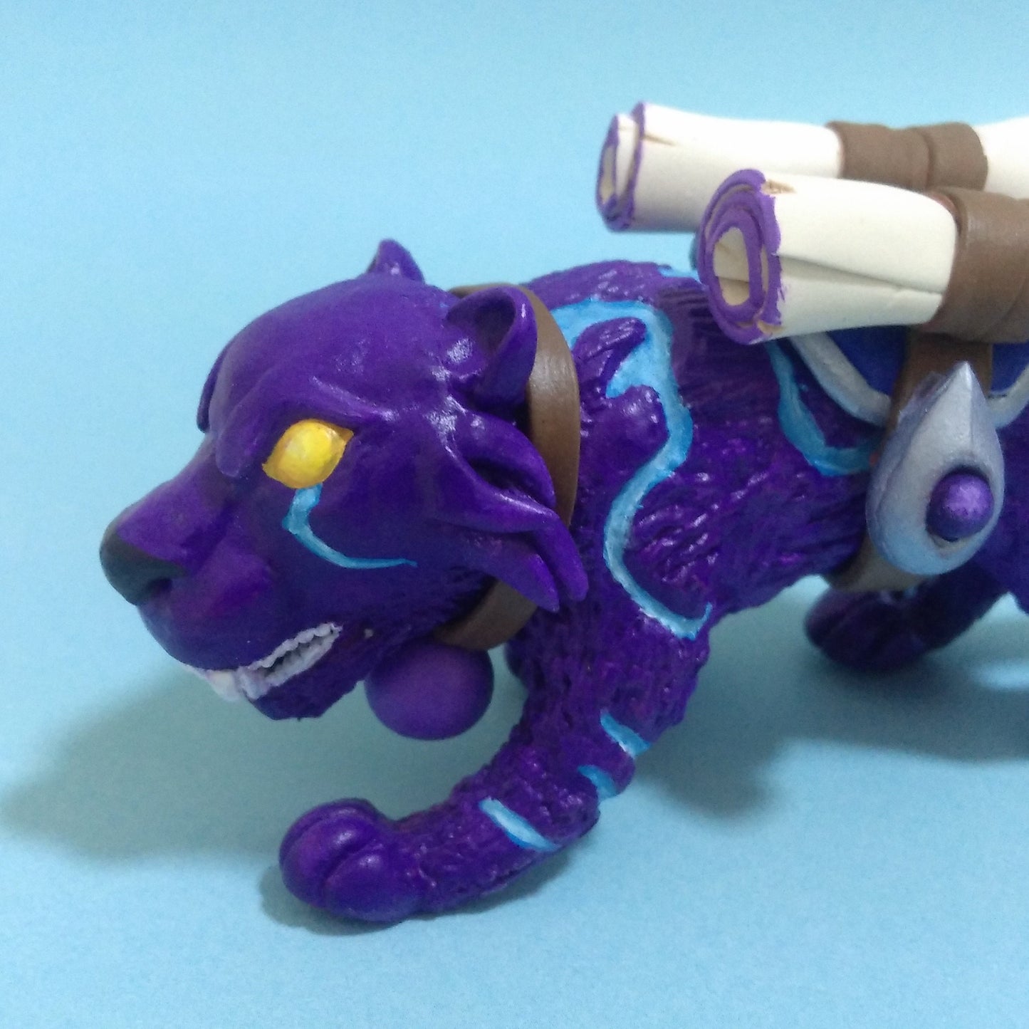 Cat | Game themed | Art Ellyonart | Figure | Brightpaw | Cat companion | Brightpaw pet