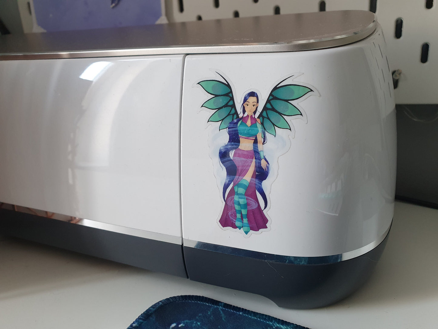 Haylin | Witch | W.i.t.c.h. | Kondrakar | Air | Translucent | Transparent | Scrapbooking | Journaling | Fantasy | ellyonart | Sticker