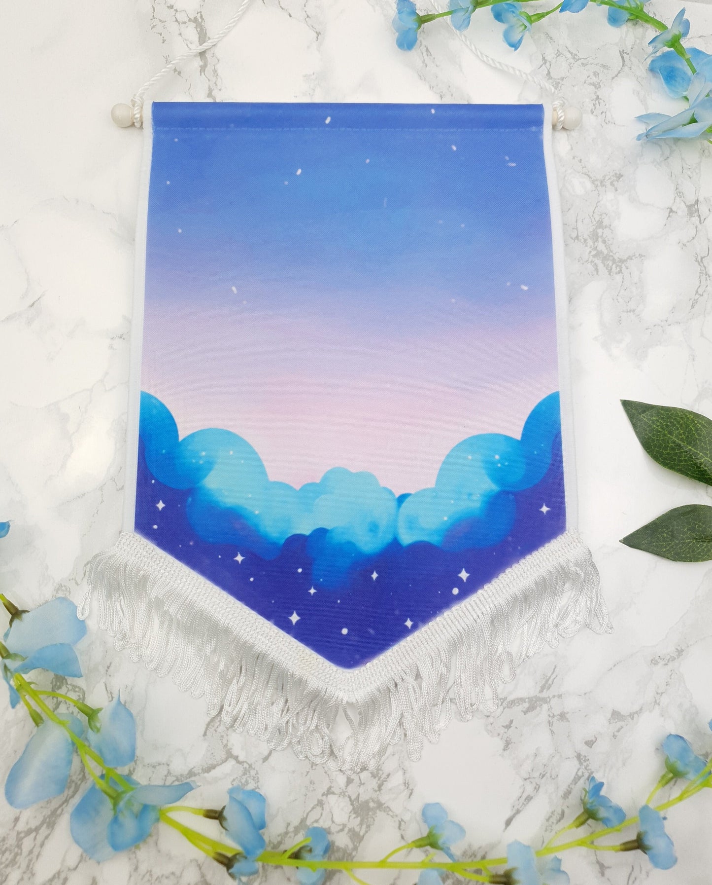 Banner | Flag | ellyonart | Enamel Pin | Lapel Pin | Pin Badge | Collection | Display | Banner | Pastel | Sky | Galaxy | Clouds |Gift