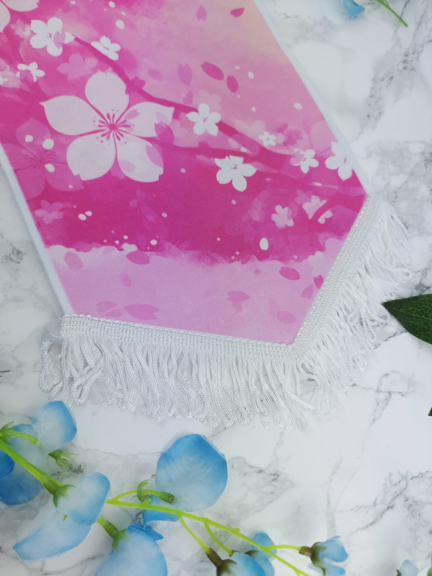 Banner | Flag | ellyonart | Enamel Pin | Lapel Pin | Pin Badge | Collection | Display | Banner | Cherry | Blossom | Pink | Floral |Gift