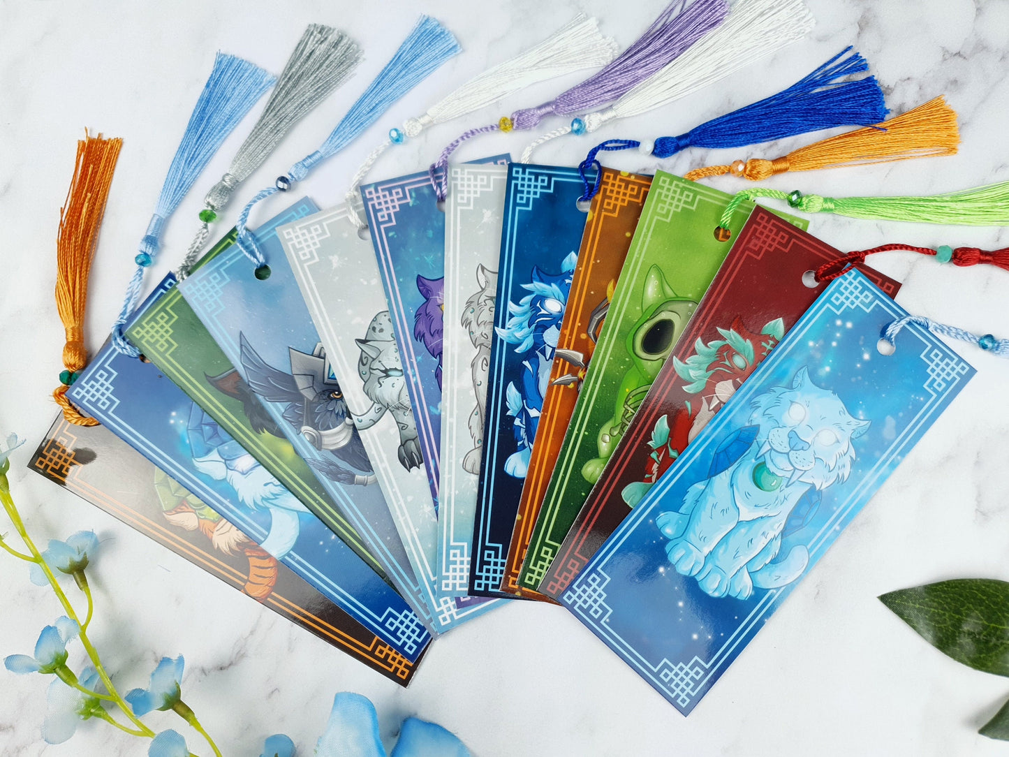 Skeletal Jelly Cat Bookmark | Spooky Green Slime Cat | Glossy or Holographic | Fantasy Game-Inspired Book Gift | Cute & Creepy Companion