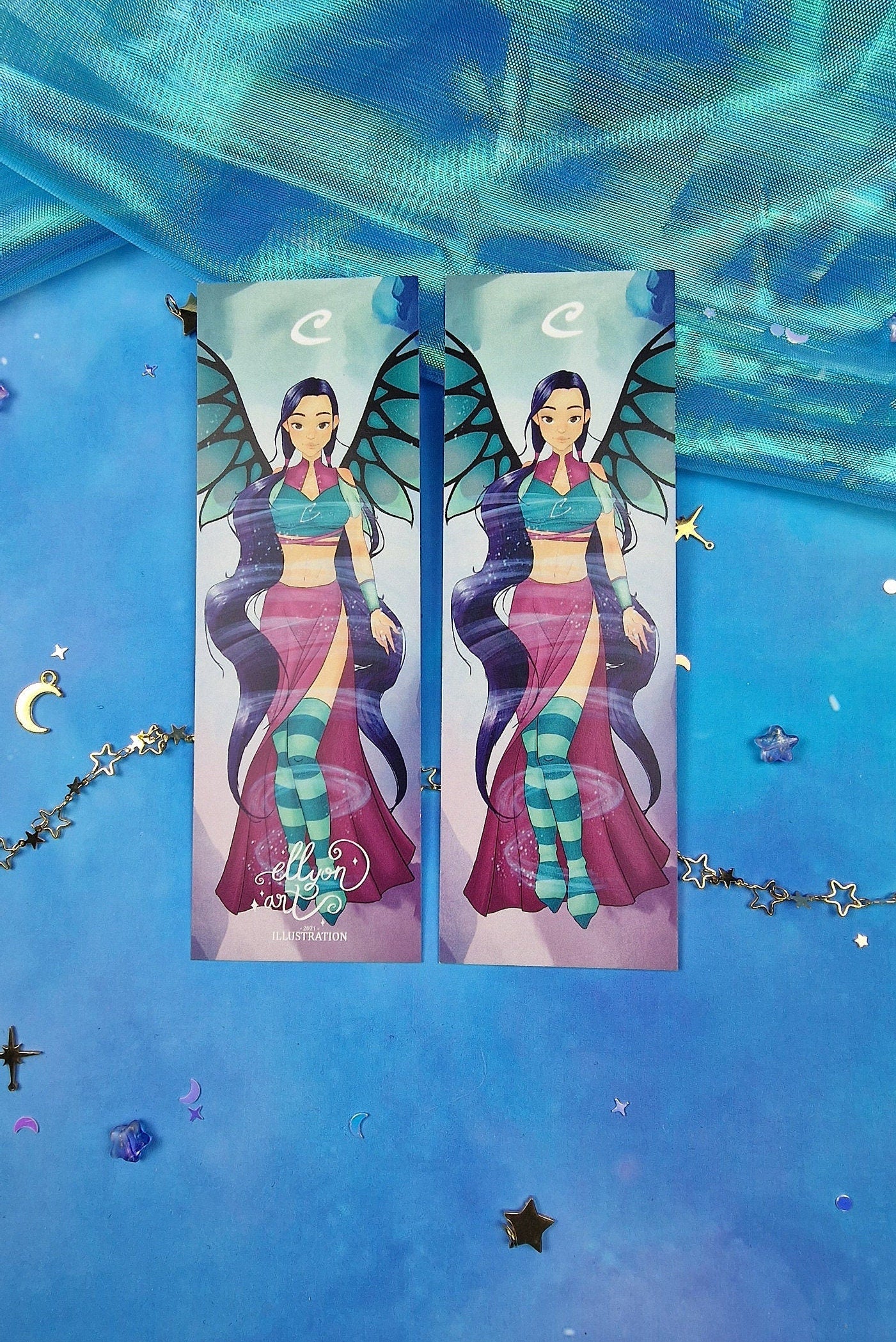Hay Lin W.I.T.C.H. Bookmark | Air Elemental Magic | Fantasy Book Accessory | Kandrakar Inspired | Magical Reading Gift | Comic Book Lover