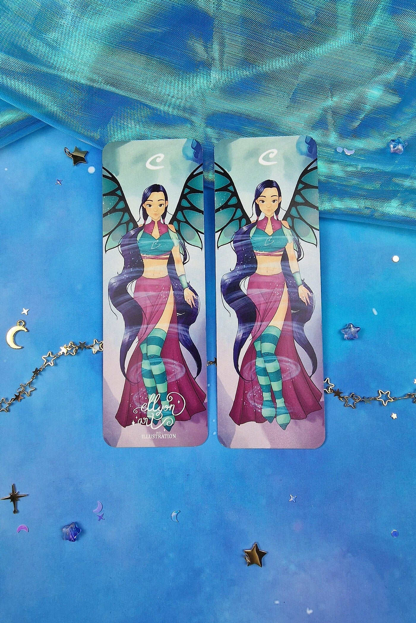 Hay Lin W.I.T.C.H. Bookmark | Air Elemental Magic | Fantasy Book Accessory | Kandrakar Inspired | Magical Reading Gift | Comic Book Lover