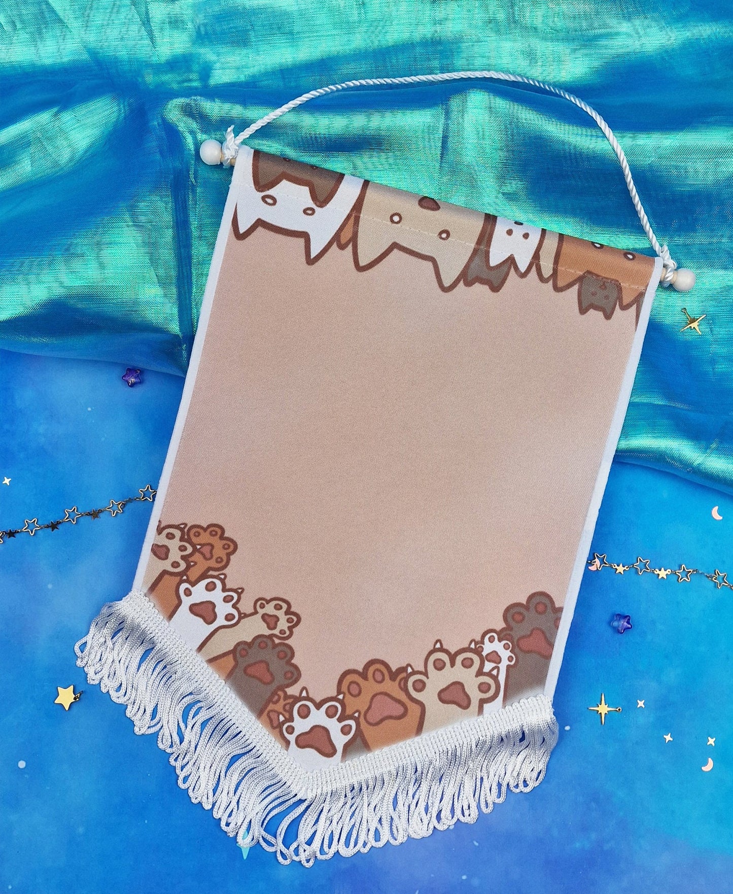 Banner | Flag | ellyonart | Bookmark | Autumn | Fall | Orange Cat | Bundle | Kawaii | Pastel | Sticker | Wall hanging | Wall Decor | Gift