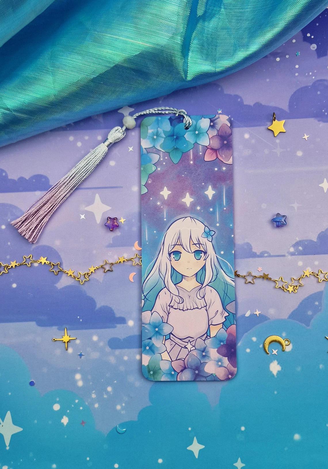 Banner | Flag | Bundle | Bookmark | ellyonart | Enamel Pin | Pin Badge | Collection | Display | Banner | Hydrangea Dreamer | Floral