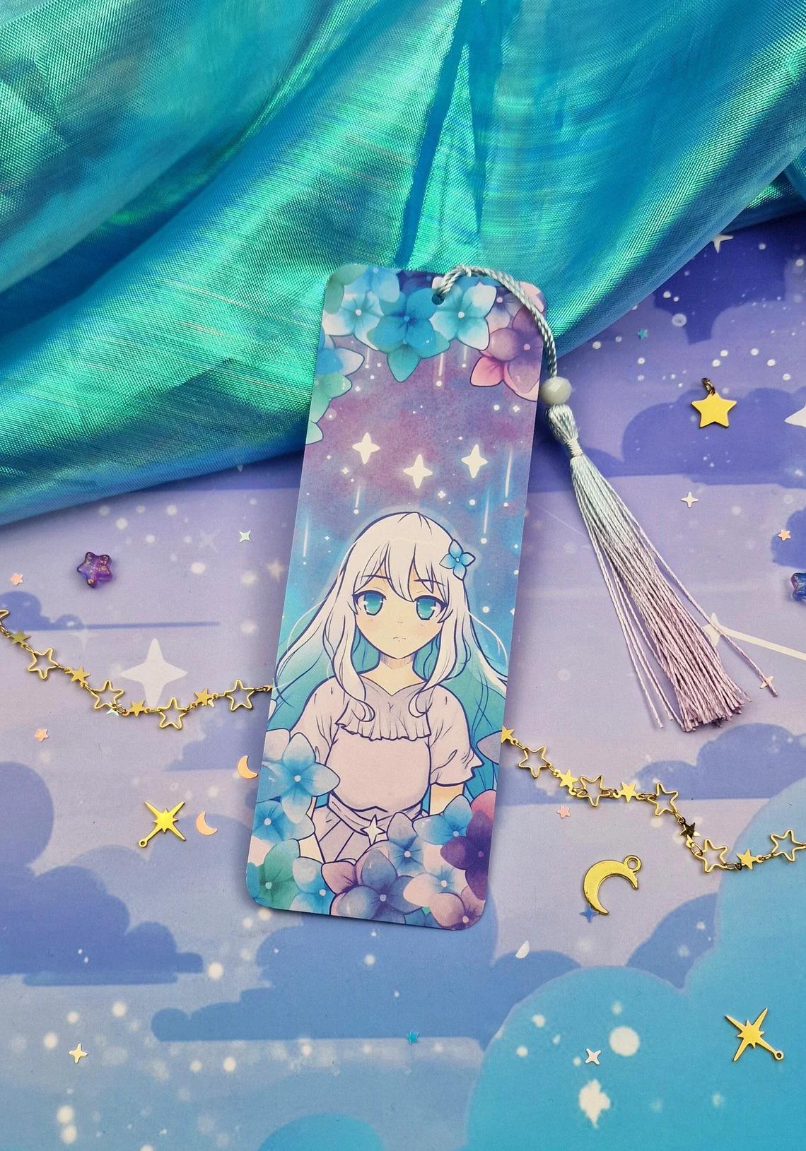 Banner | Flag | Bundle | Bookmark | ellyonart | Enamel Pin | Pin Badge | Collection | Display | Banner | Hydrangea Dreamer | Floral