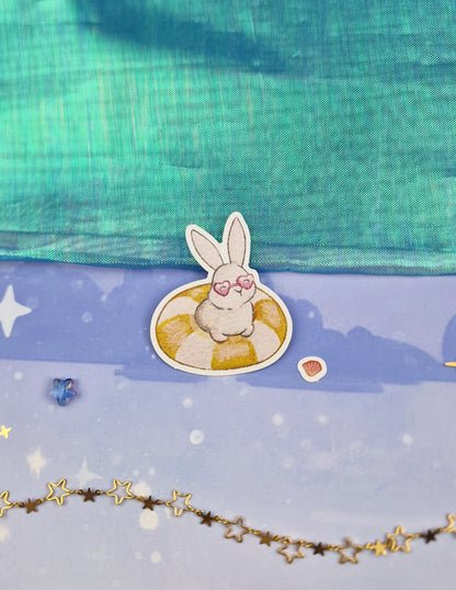 Bunny & Seashell Sticker Set