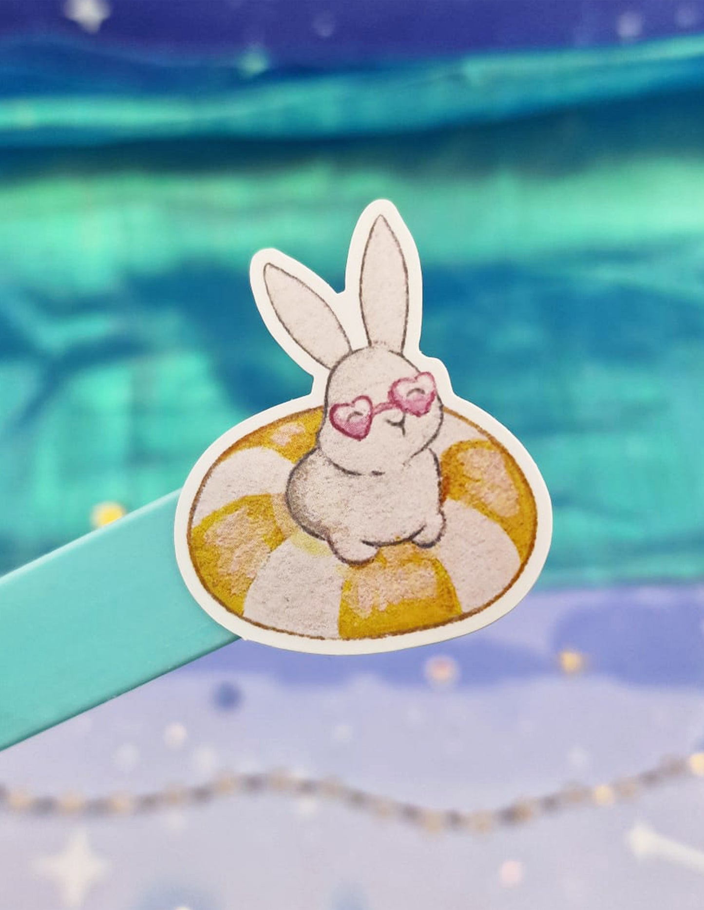 Bunny & Seashell Sticker Set