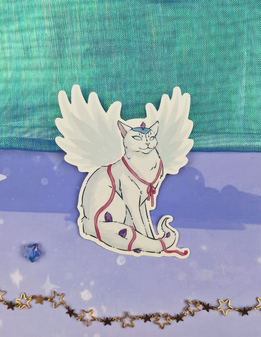 Arube Cat Transparent Sticker