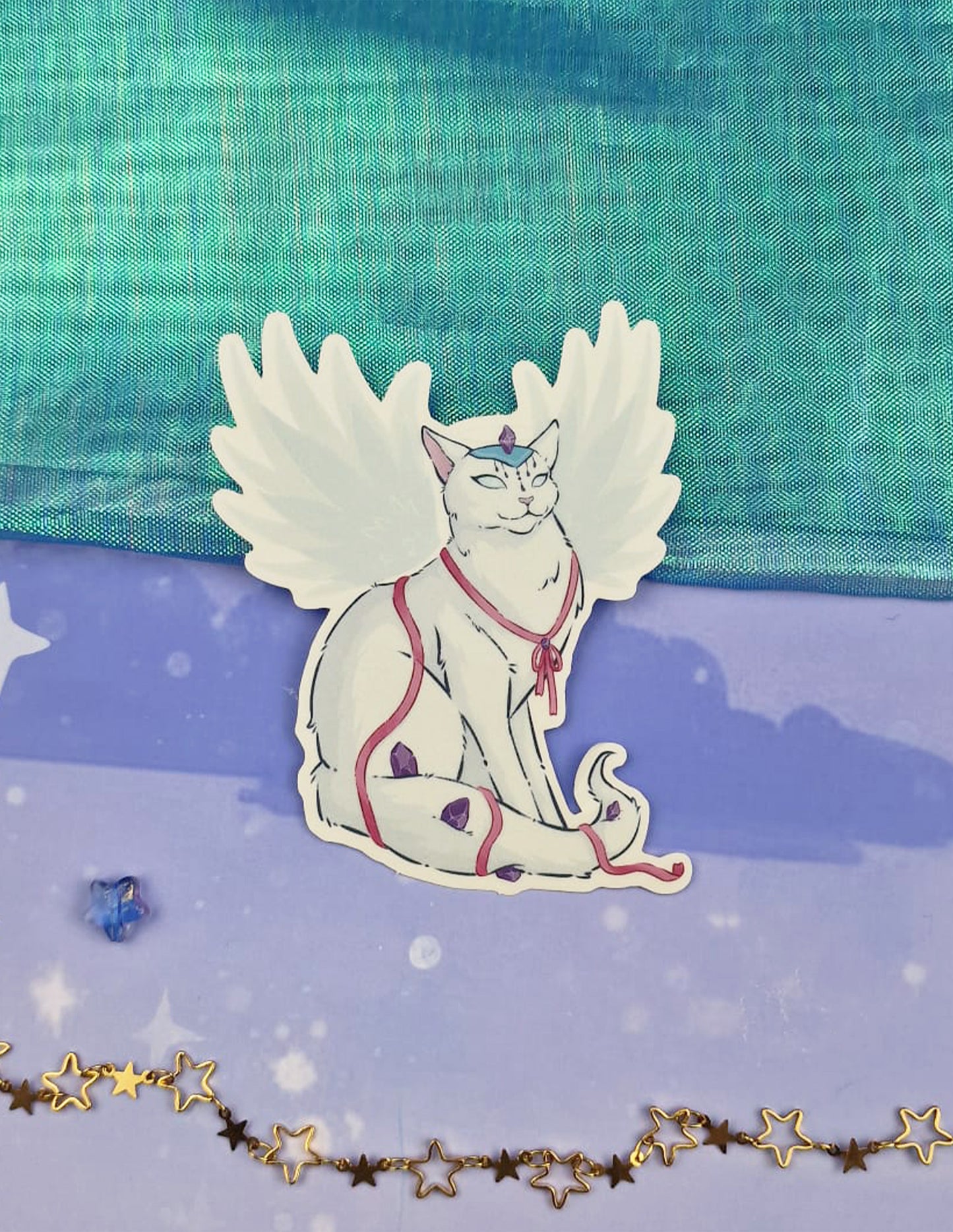 Arube Cat Transparent Sticker