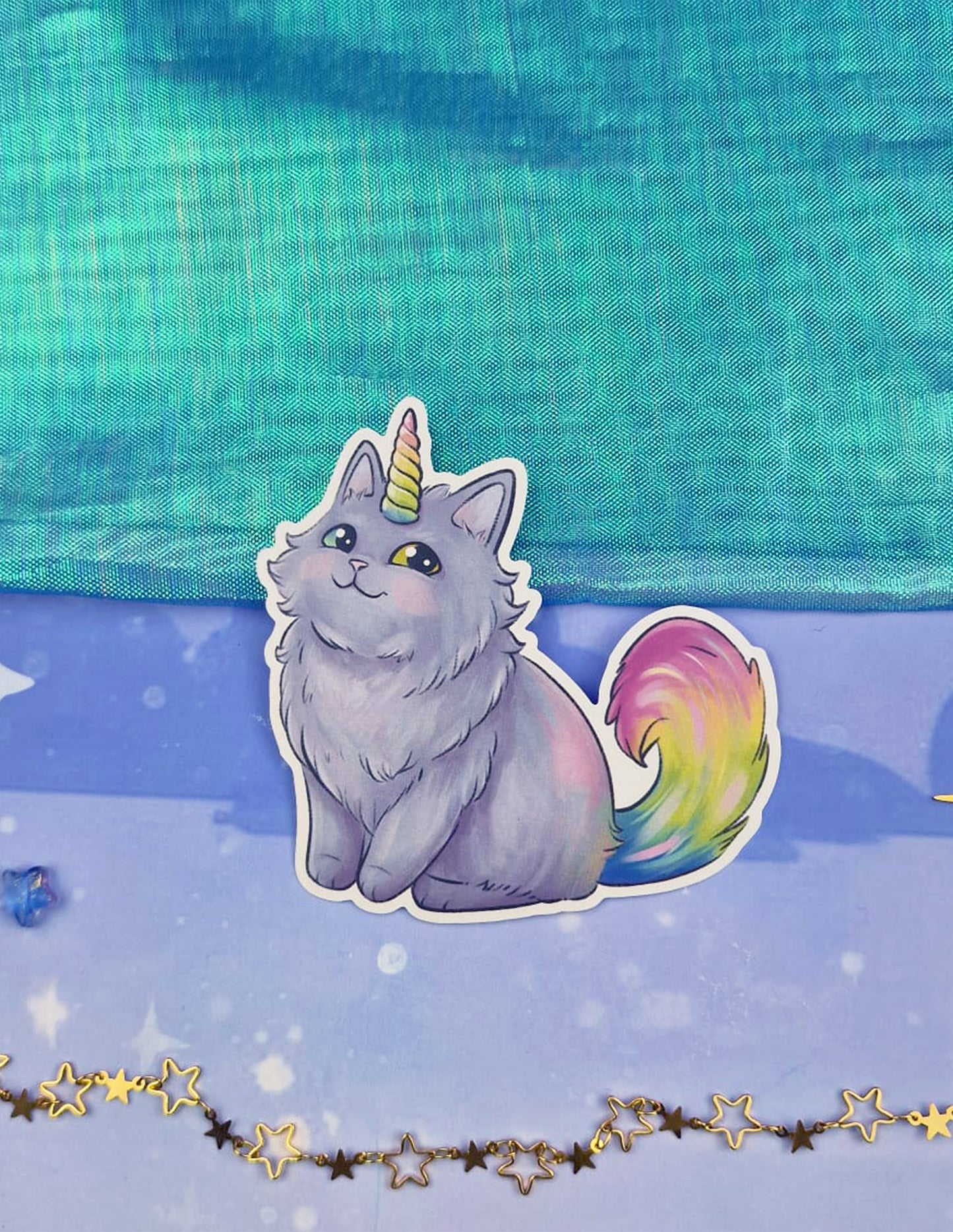 Rainbow Cat Sticker