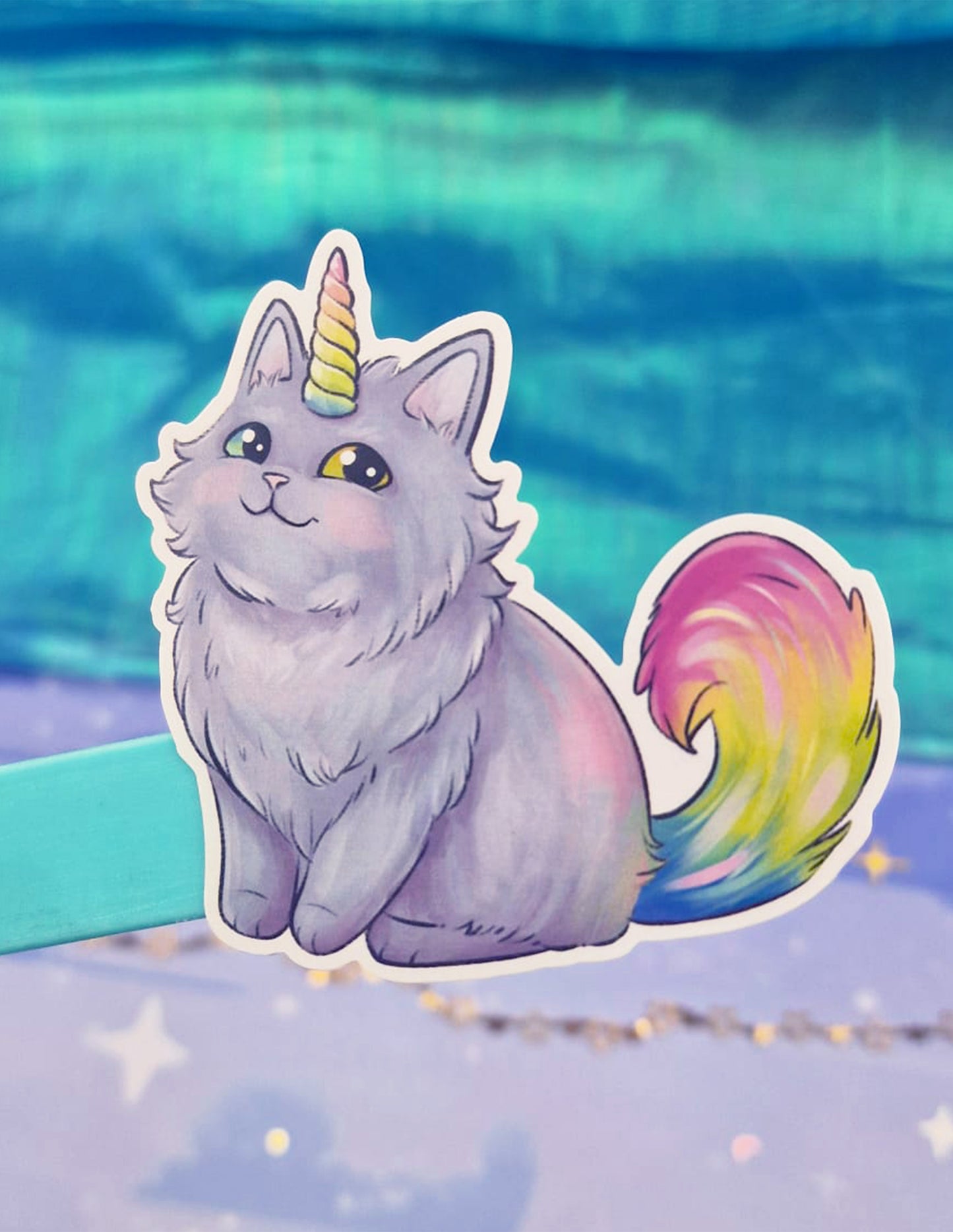 Rainbow Cat Sticker
