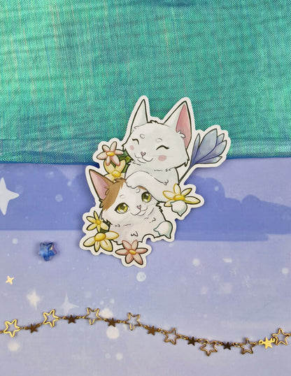 Luni & Saphi Cat Sticker