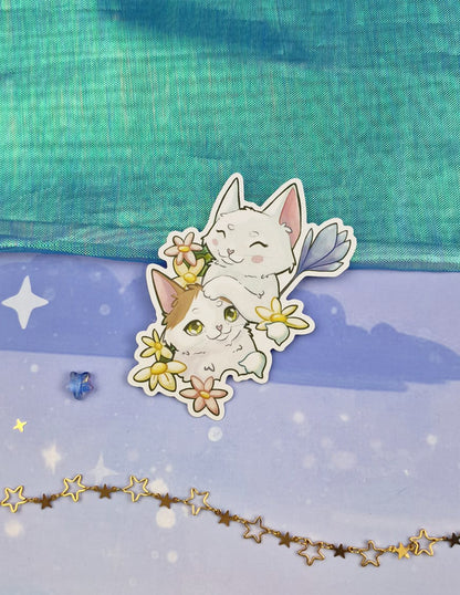 Luni & Saphi Cat Sticker