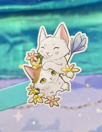 Luni & Saphi Cat Sticker