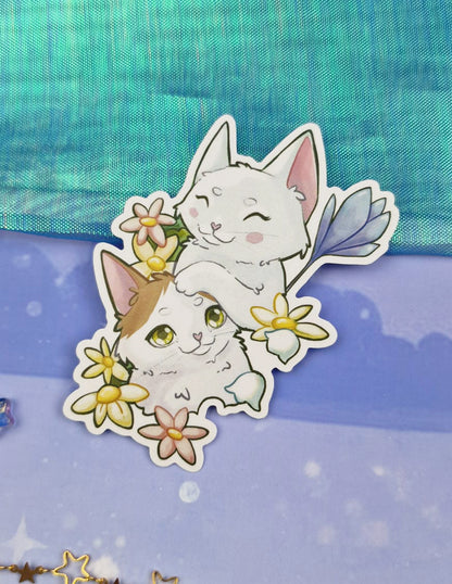 Luni & Saphi Cat Sticker
