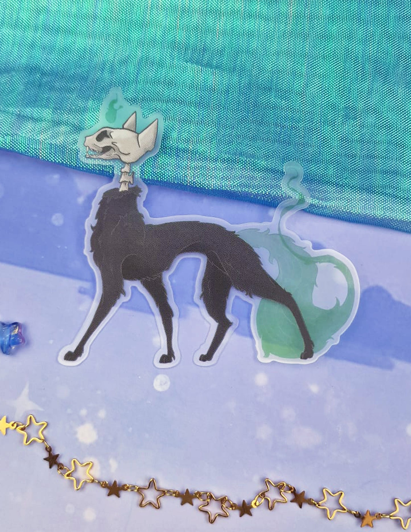 Ghastly Cat Transparent Sticker
