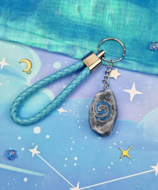 Hearthstone Glow Keyring: Warcraft Fantasy Gift