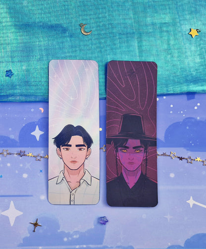 Jinu 3D Lenticular Bookmark: Kpop Demon Hunters Fanart