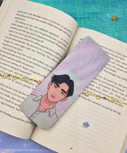 Jinu 3D Lenticular Bookmark: Kpop Demon Hunters Fanart