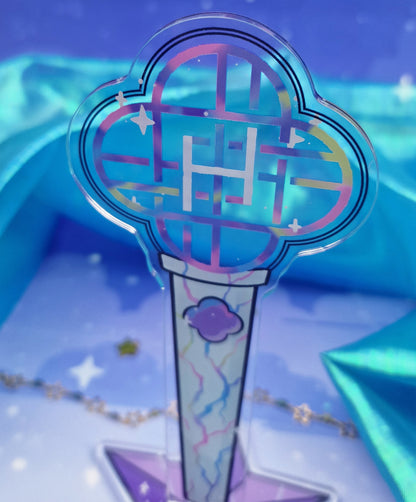 Huntr/X Washi Tape Stand | Desk Accessory | Acrylic Standee | Washi Tape Holder | K-pop Demon Hunters | Cute Desk Decor