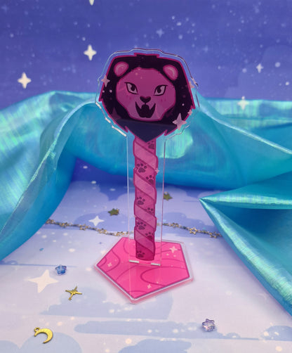 Saja Boys Washi Tape Stand | Desk Accessory | Acrylic Standee | Washi Tape Holder | K-pop Demon Hunters | Cute Desk Decor