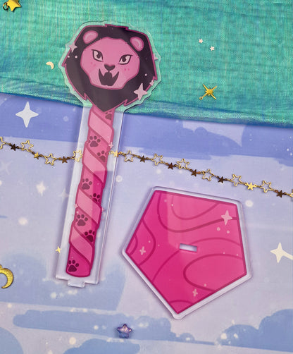 Saja Boys Washi Tape Stand | Desk Accessory | Acrylic Standee | Washi Tape Holder | K-pop Demon Hunters | Cute Desk Decor