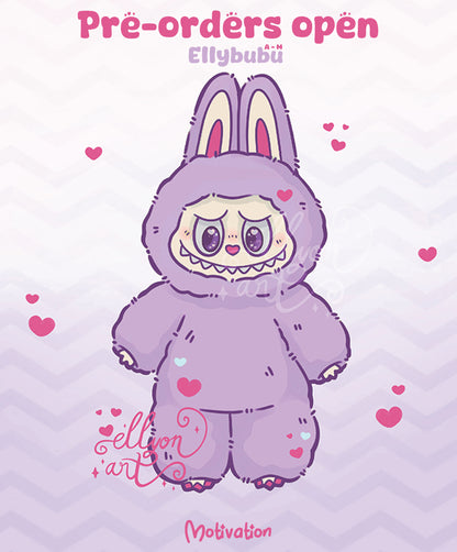 PRE-ORDER: Motivation Ellybubu Holographic Sticker