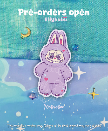 PRE-ORDER: Motivation Ellybubu Holographic Sticker