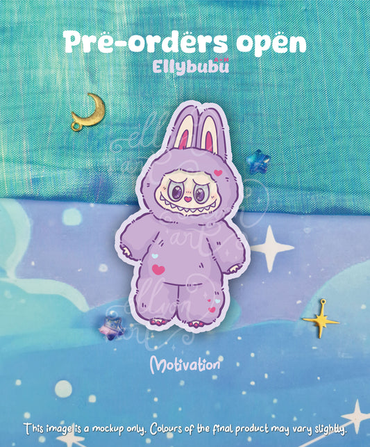 PRE-ORDER: Motivation Ellybubu Holographic Sticker