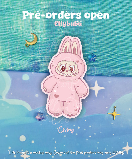 PRE-ORDER: Giving Ellybubu Holographic Sticker