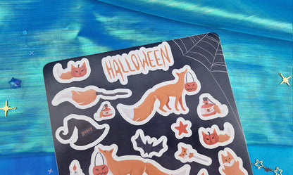 Fox | Halloween | Cute | Spooky | Stickers