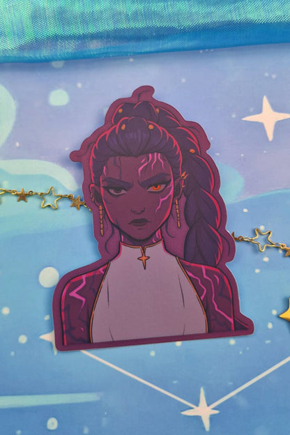Rumi Holographic Sticker: Light & Demon Form