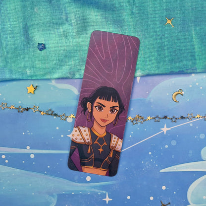 Zoey 3D Lenticular Bookmark | Kpop Demon Hunter Fanart | Light & Dark Zoey | Kpop Bookmark | Anime Bookmark Gift
