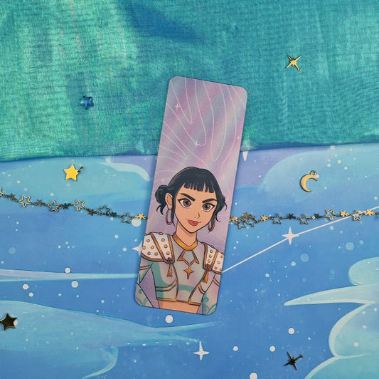 Zoey 3D Lenticular Bookmark | Kpop Demon Hunter Fanart | Light & Dark Zoey | Kpop Bookmark | Anime Bookmark Gift