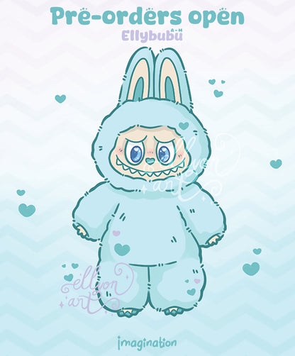 PRE-ORDER: Imagination Ellybubu Holographic Sticker