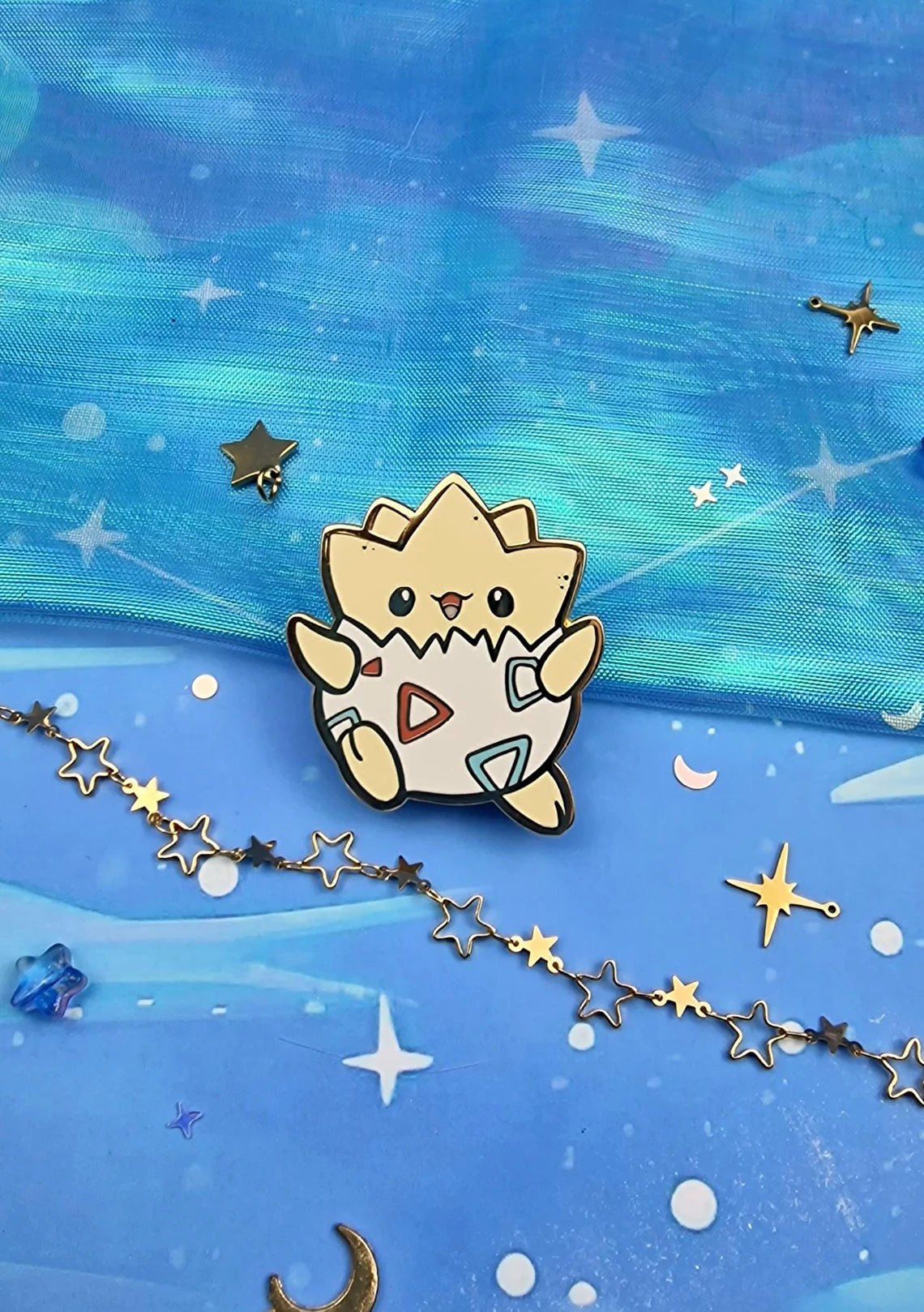 Cute | Collector Pin | Kawaii | Japanese | Anime | Pokemon | Togepi | Lapel Pin | Shiny | Hard Enamel | Lapel | Poképal | ellyonart