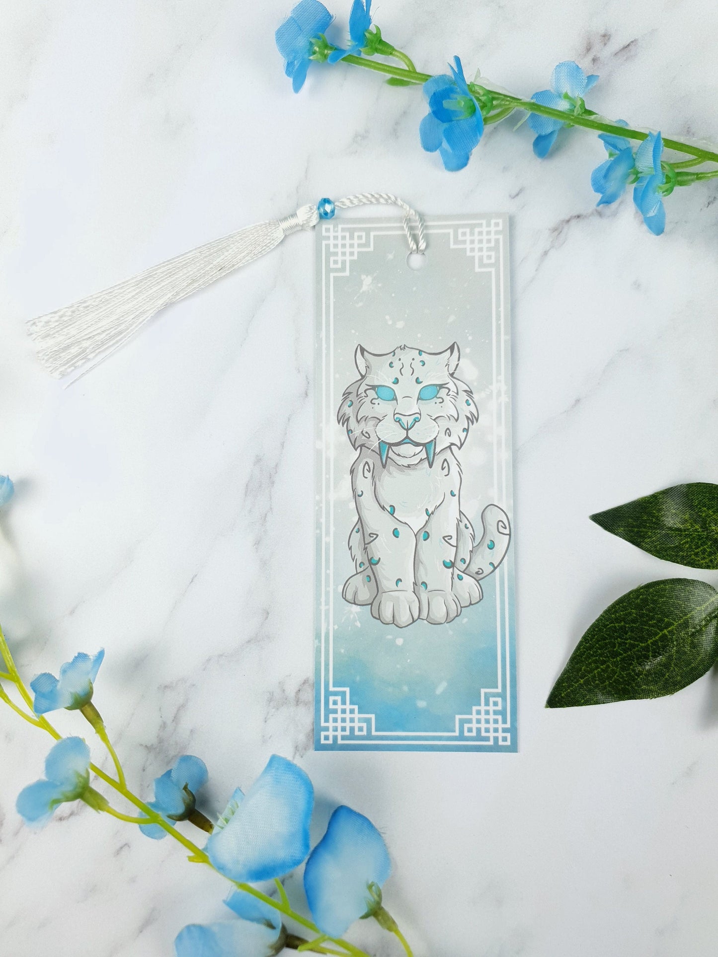 Mystical Spirit Beast Holographic Bookmark | Celestial Spirit Animal | Glossy or Shattered Glass | Fantasy Game-Inspired Book Lover Gift