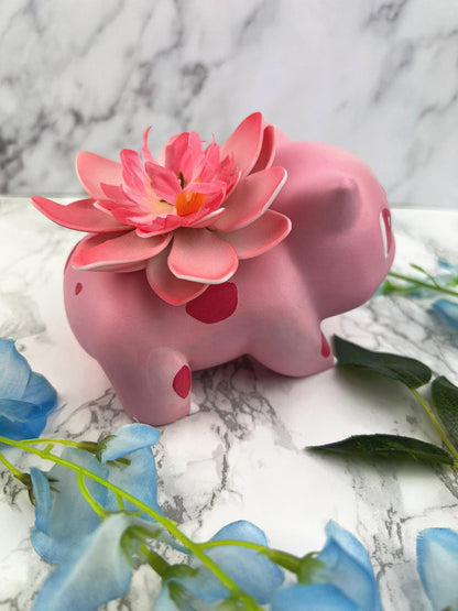 Cute | Pokemon inspired | Lotus | Figure | Bulbasaur | ellyonart | decoration