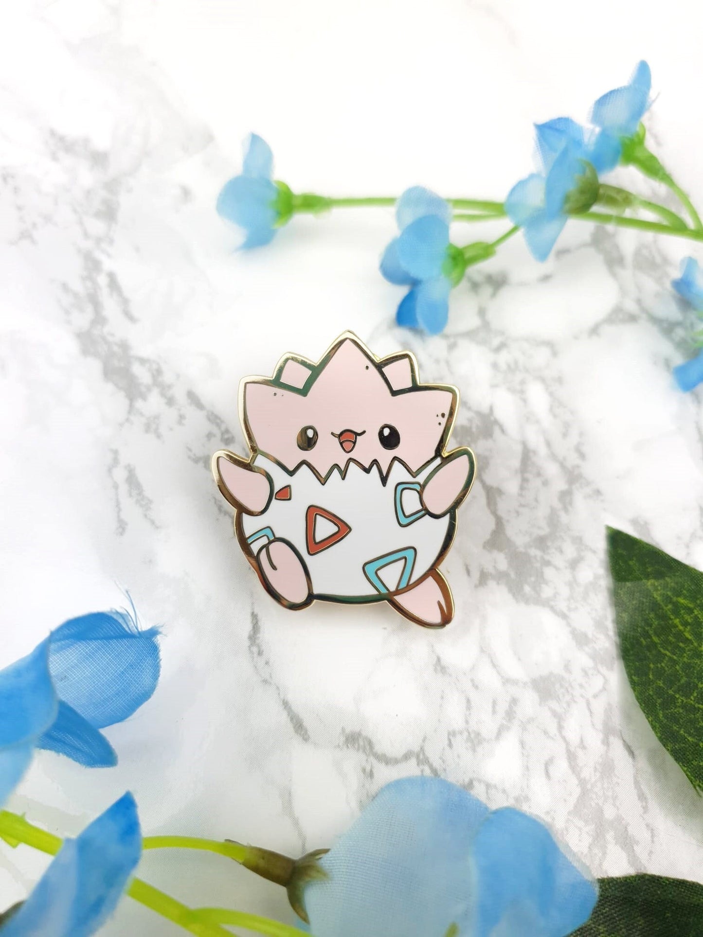 Cute | Collector Pin | Kawaii | Japanese | Anime | Pokemon | Togepi | Lapel Pin | Shiny | Hard Enamel | Lapel | Poképal | ellyonart