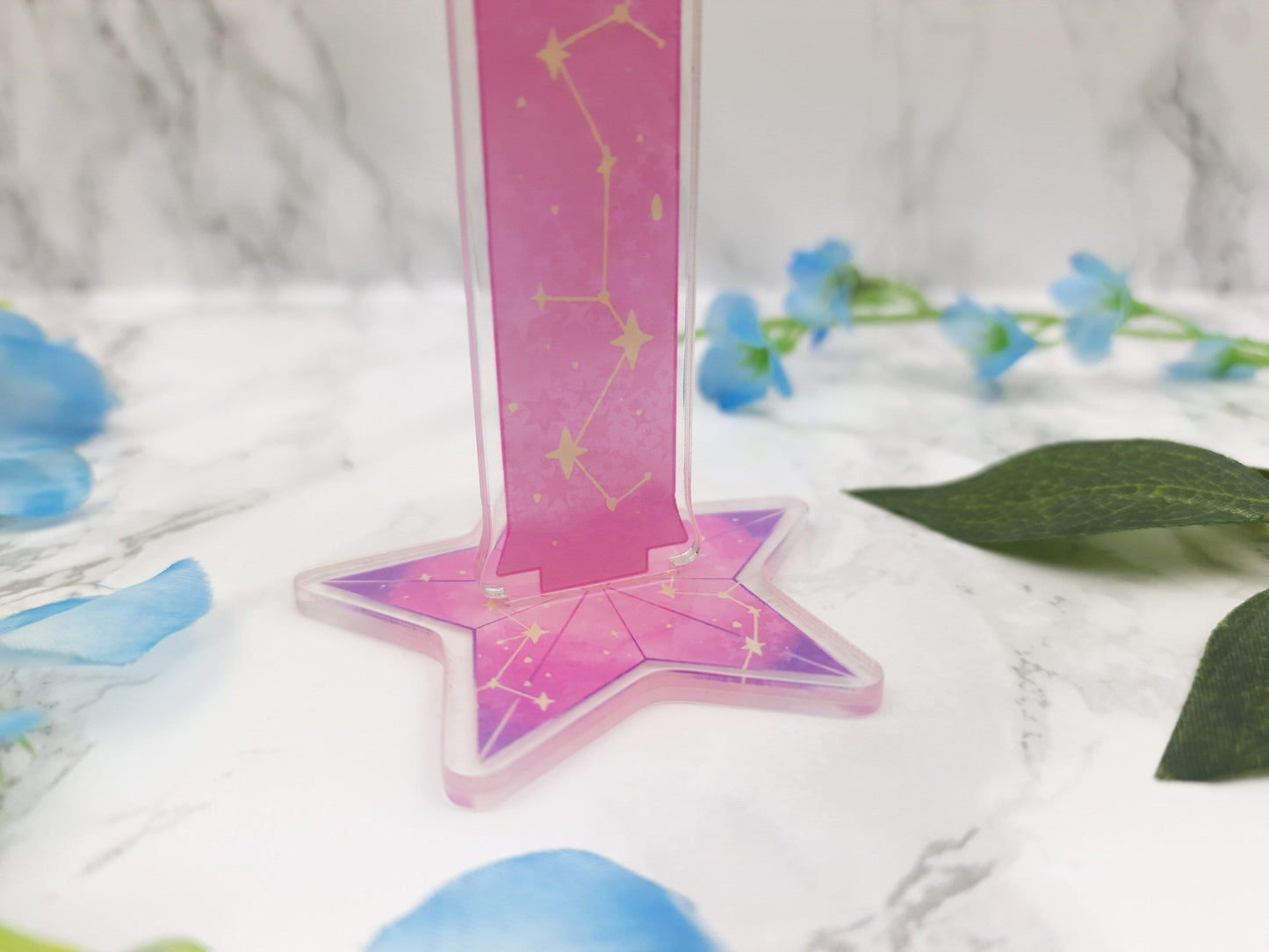 Kawaii Washi Stand | Desk Accessory | Magical Wand | Star | Washi Tape Holder | Constellation | Cute Desk Accessory | Moon | ellyonart