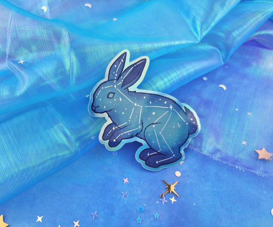 Bunny | Celestial | Companion | Cosmic | Cute | Game themed | Holographic | Constellation | Galaxy | Scrapbooking | ellyonart